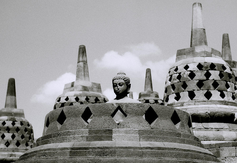 The Mesmeric Borobudur Buddha Photograph by Shaun Higson