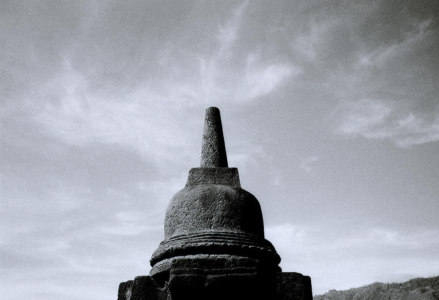 The Minimalist Borobudur Stupa Photograph by Shaun Higson