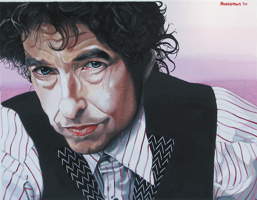 Bob Dylan Painting - The Boy From Minnesota by John Houseman