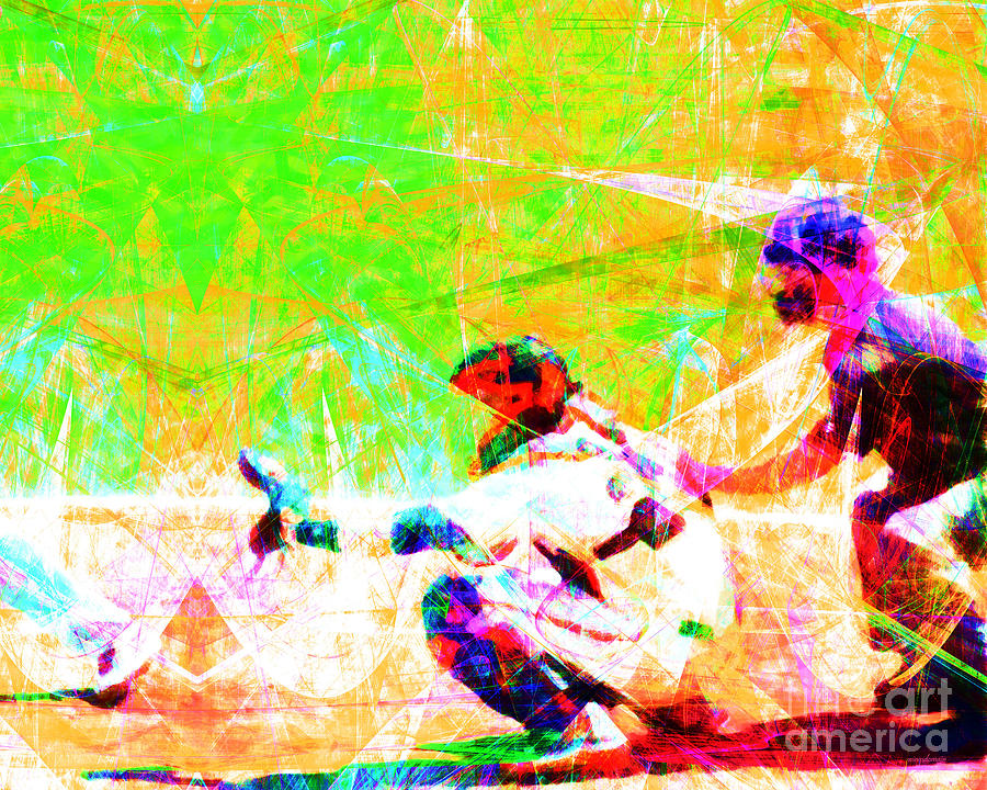 Baseball Photograph - The Boys Of Summer 5d28228 The Catcher by Wingsdomain Art and Photography Baseball Photograph - The Boys Of Summer 5d28228 The Catcher by Wingsdomain Art and Photography