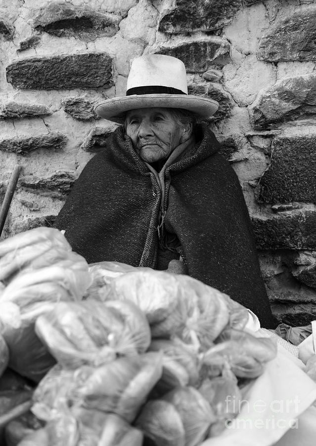 The Bread Seller Photograph by James Brunker