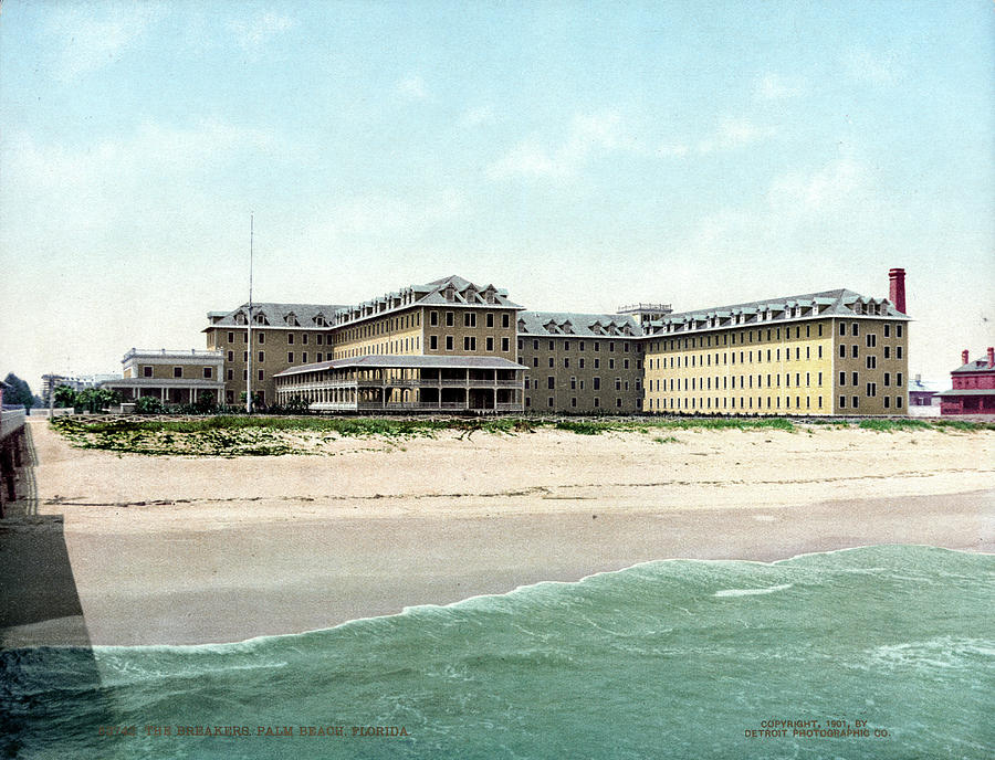 The Breakers Hotel, C1901 Painting by Granger