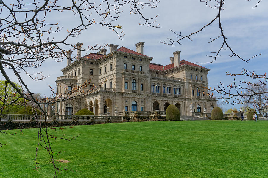 The Breakers Mansion at Newport Photograph by William Jobes