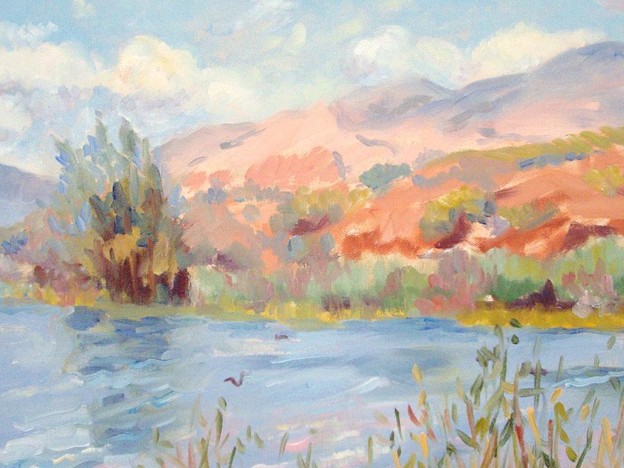 The Breede River Painting by Elinor Fletcher