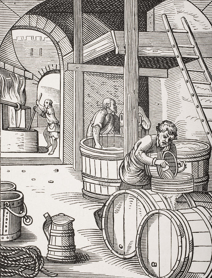 The Brewer Drawing by French School