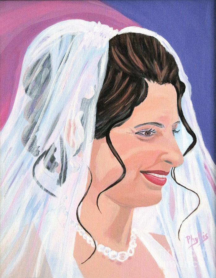 The Bride Painting by Phyllis Kaltenbach