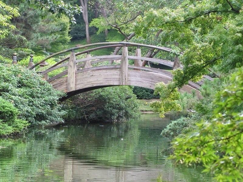 The Bridge At The Japanese Gardens In Fort Worth Texas Photograph by Shawn Hughes