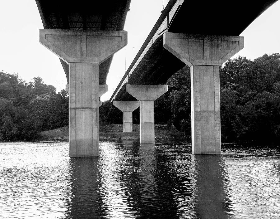 Bridge Photograph - The Bridge Down Under by M Three Photos
