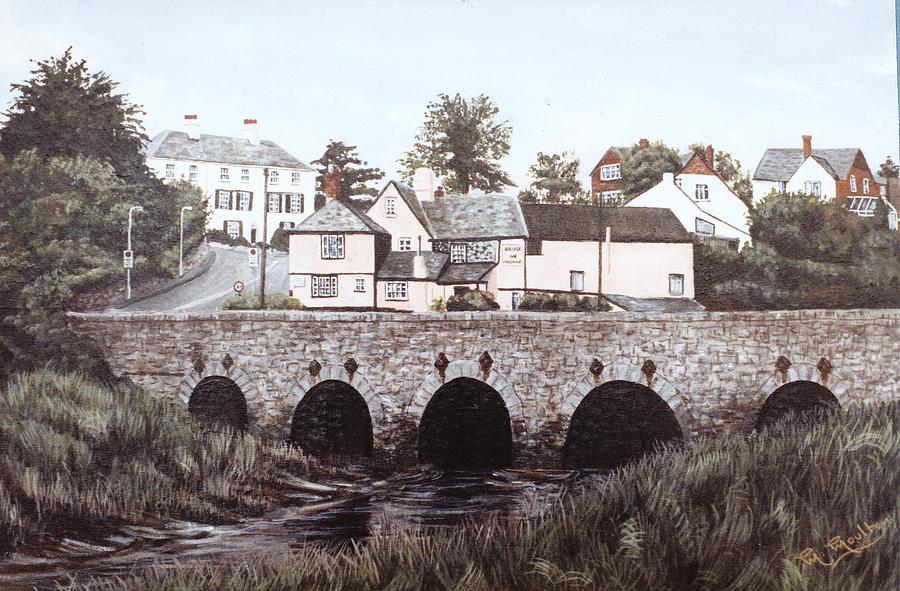 The Bridge Inn Topsham Devon Painting by Mackenzie Moulton