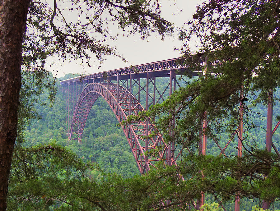 The Bridge - New River Gorge Photograph by Paulette B Wright
