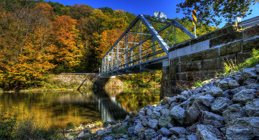 The Bridge over Beaver Creek Photograph by David Dufresne