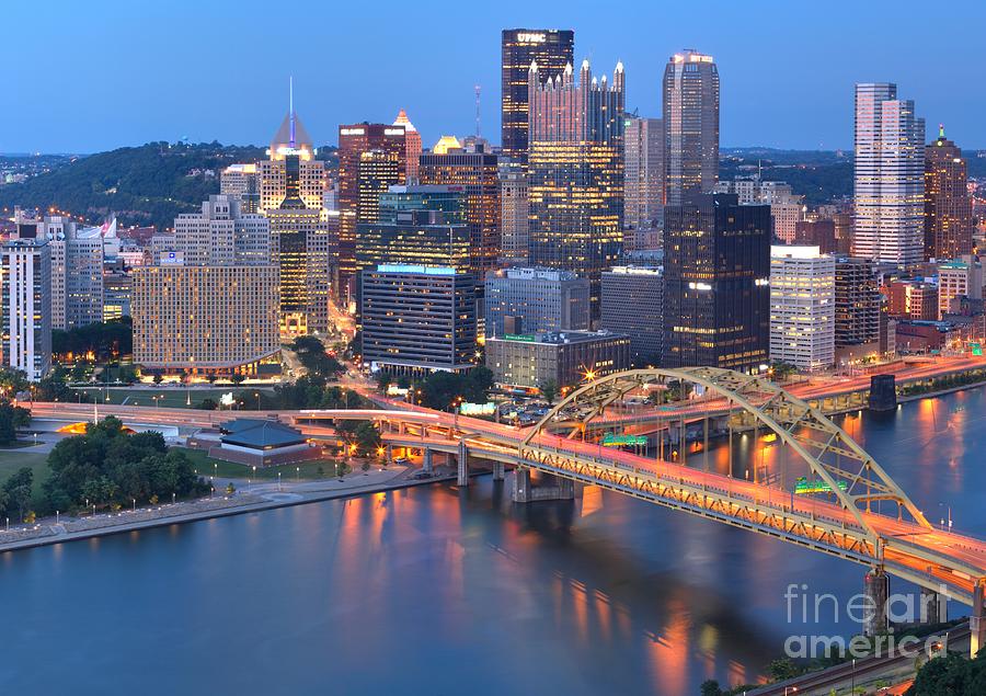 The Bridge To Pittsburgh Photograph by Adam Jewell