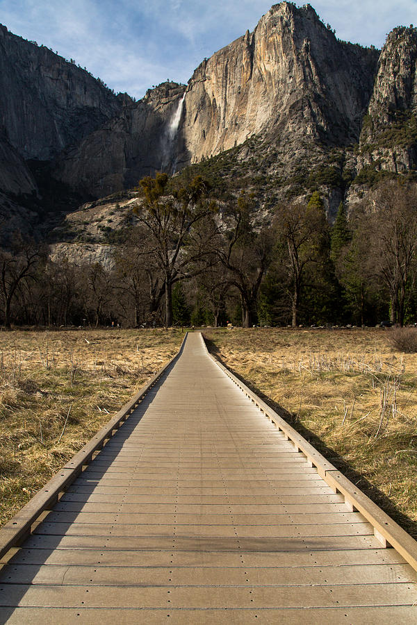 Yosemite National Park Photograph - The Bridge to Yosemite Falls by John Daly
