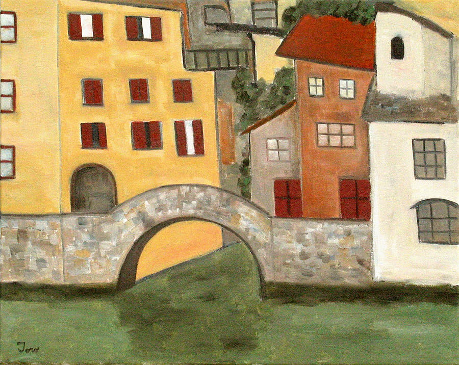The Bridge Painting by Trish Toro