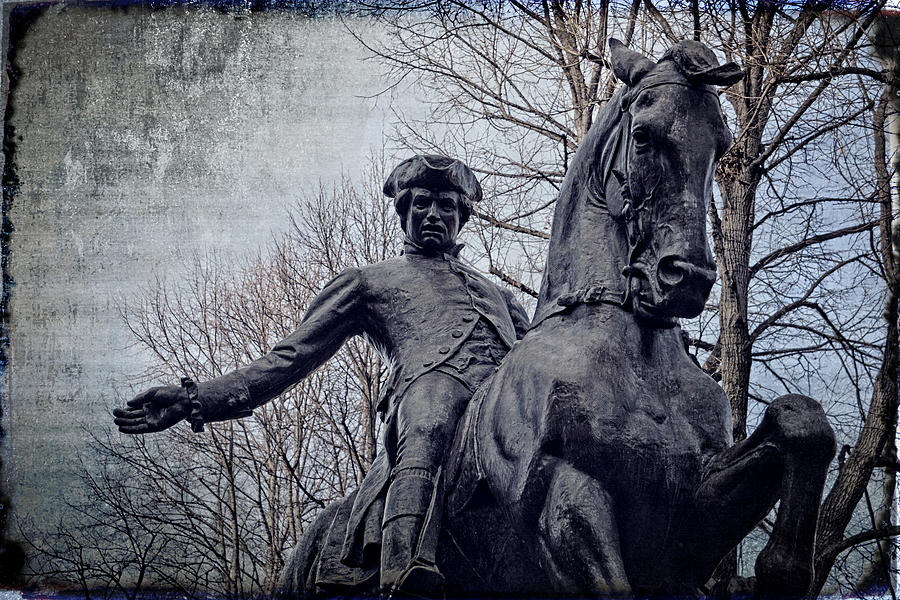 Boston Photograph - The British Are Coming by Mike Martin