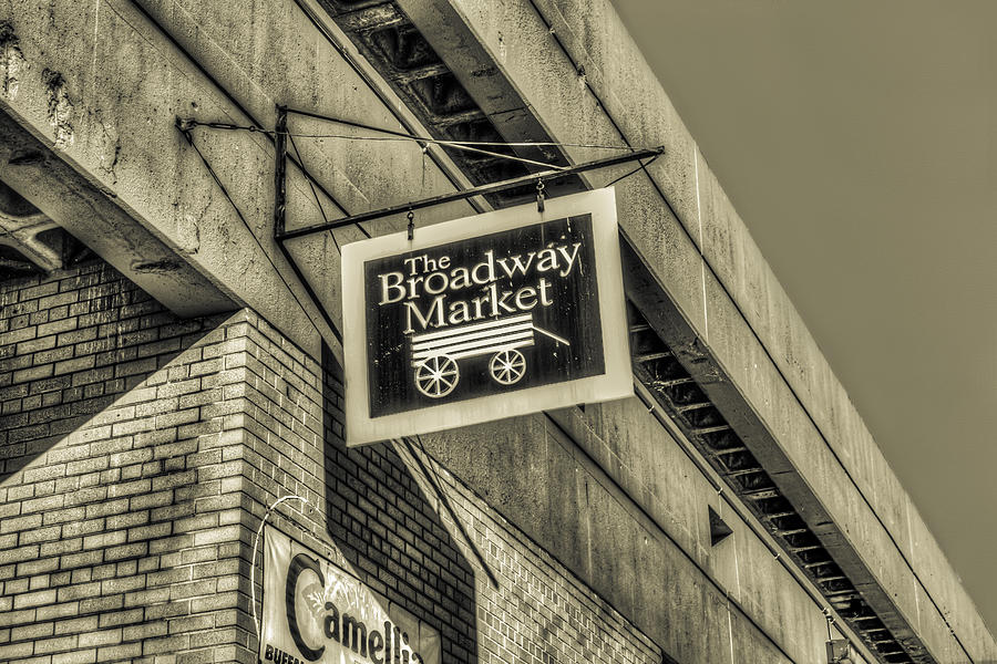 The Broadway Market Photograph by John Angelo Lattanzio