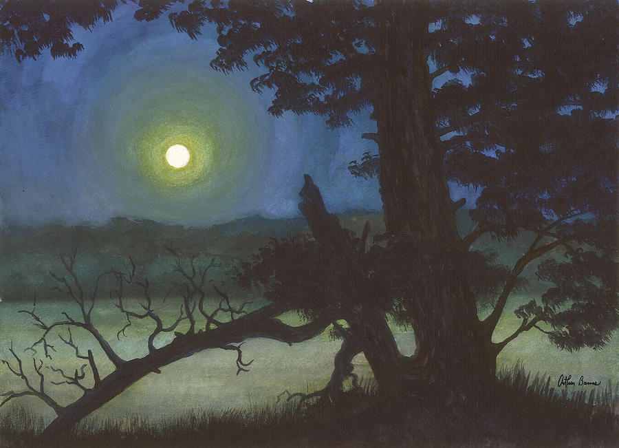 The Broken Tree Painting by Arthur Barnes