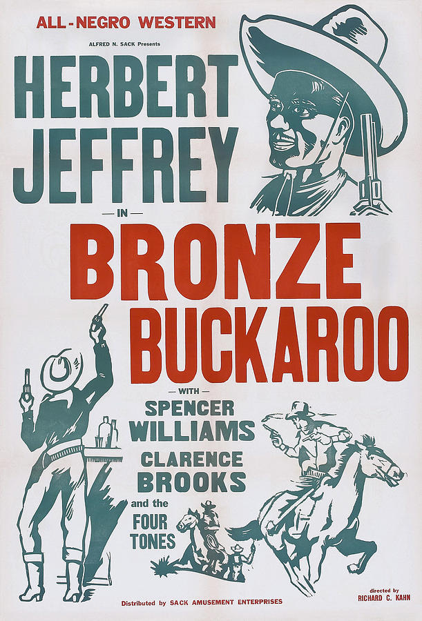 The Bronze Buckaroo, Us Poster Art, 1939 Photograph by Everett