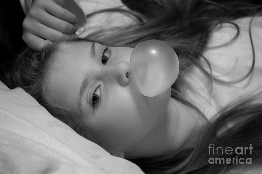 Candy Photograph - The Bubble by Gwyn Newcombe