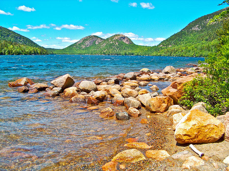 The Bubbles over Jordan Pond in Acadia National Park-Maine Photograph ...