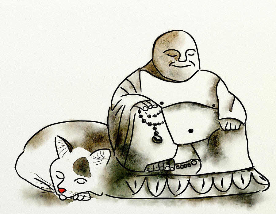 The Buddha and the Cat by Brett Shand The Buddha and the Cat by Brett Shand