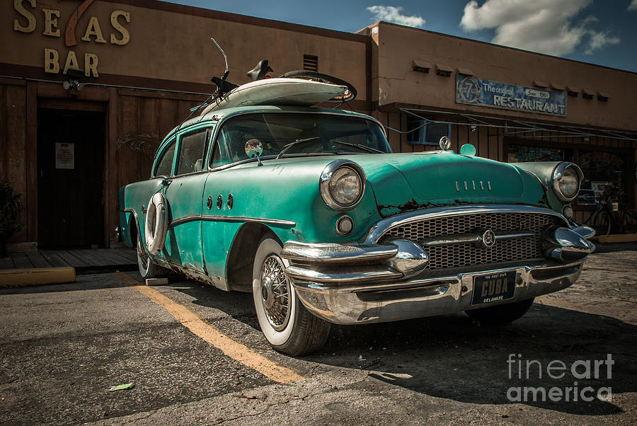 The Buick II - ready to surf Photograph by Hannes Cmarits