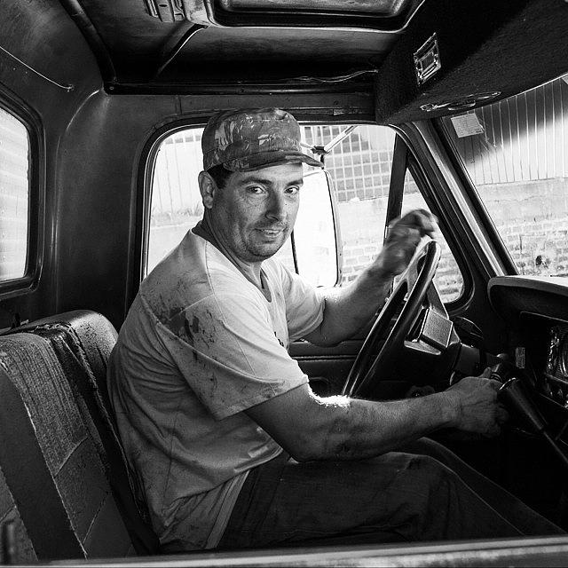 Truck Photograph - The Builder, Brazil by Aleck Cartwright