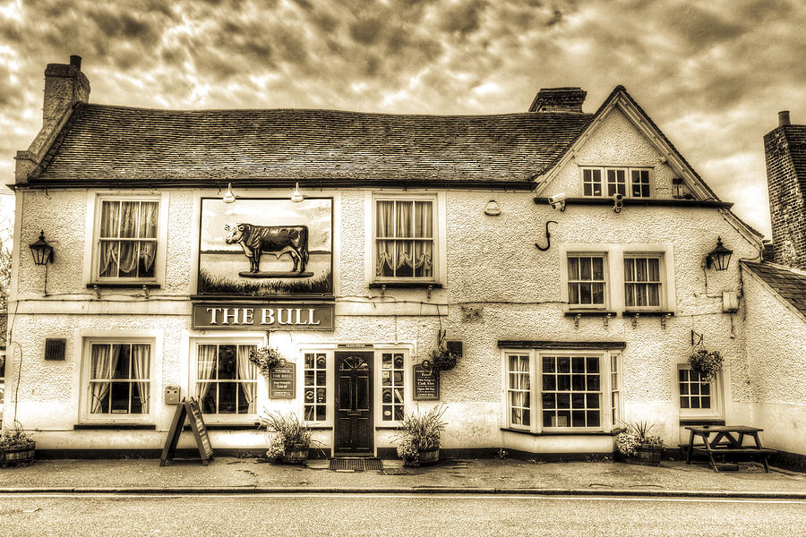 The Bull Pub Theydon Bois Essex Photograph
