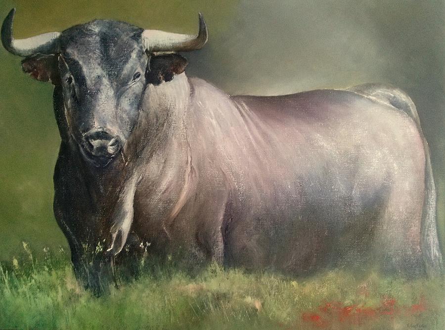 The Bull Painting by Tomas Castano