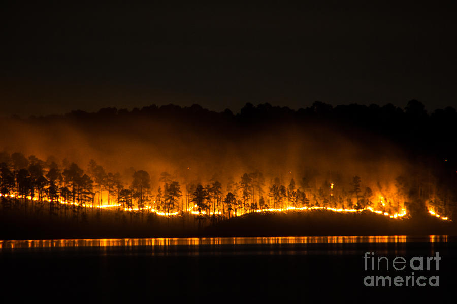 The Burn Photograph by Jim McCain