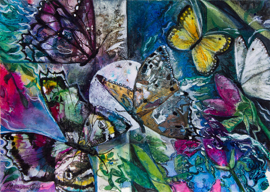 The Butterfly Effect Painting by Patricia Allingham Carlson