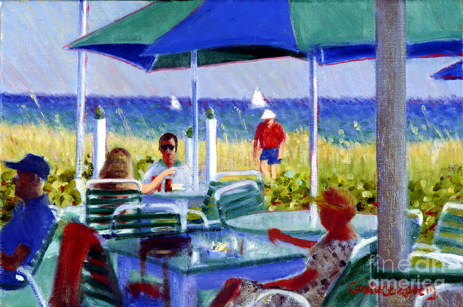 The Cabana Club Painting by Candace Lovely