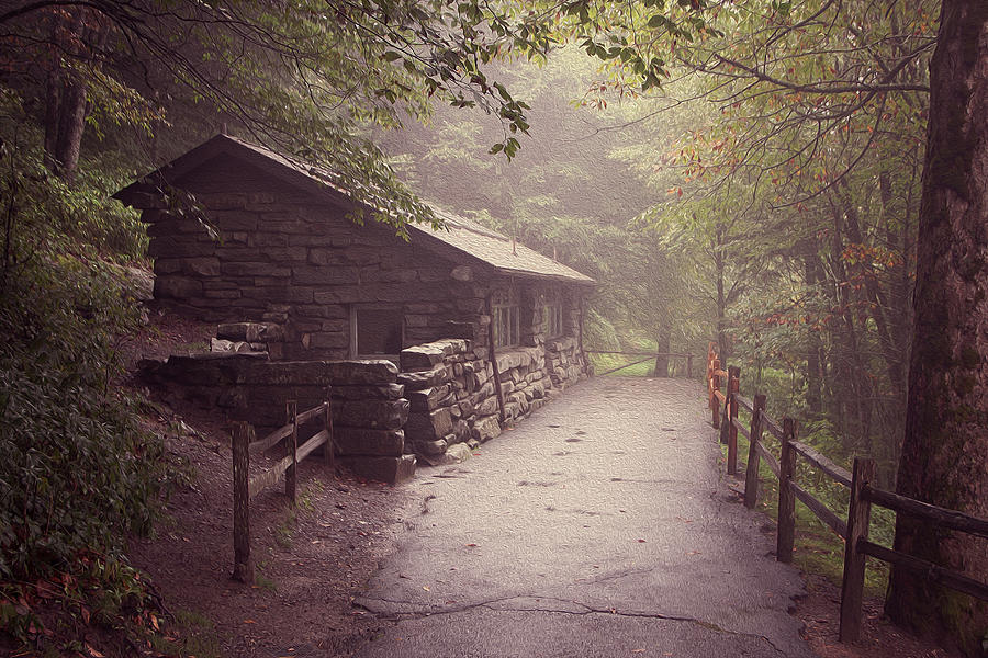 Mountain Photograph - The Cabin by Dale Conyers