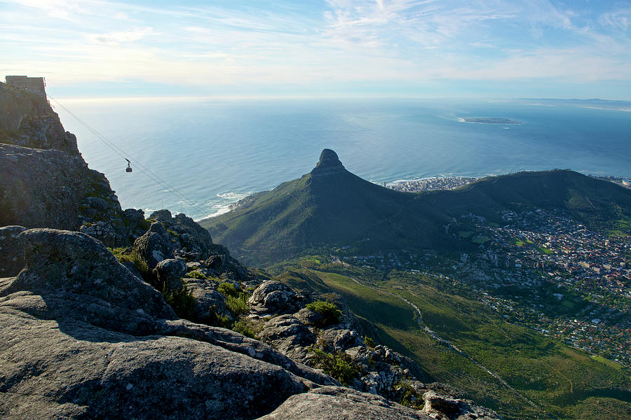 The Cable Car And The View Photograph by Marc Pagani | Fine Art America