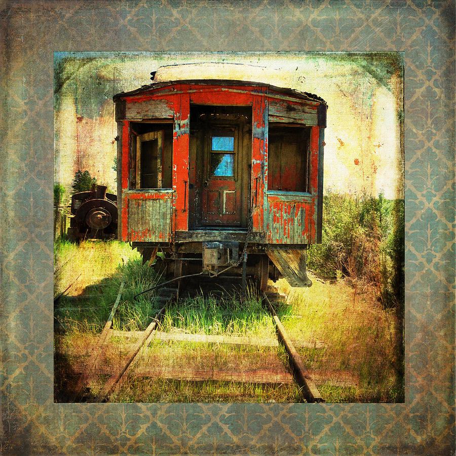 The Caboose Photograph by Sandra Selle Rodriguez