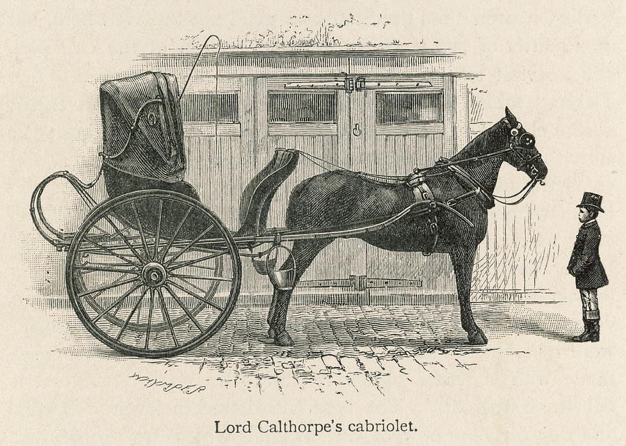 The Cabriolet Of Lord Calthorpe Drawing By Mary Evans Picture Library Pixels 