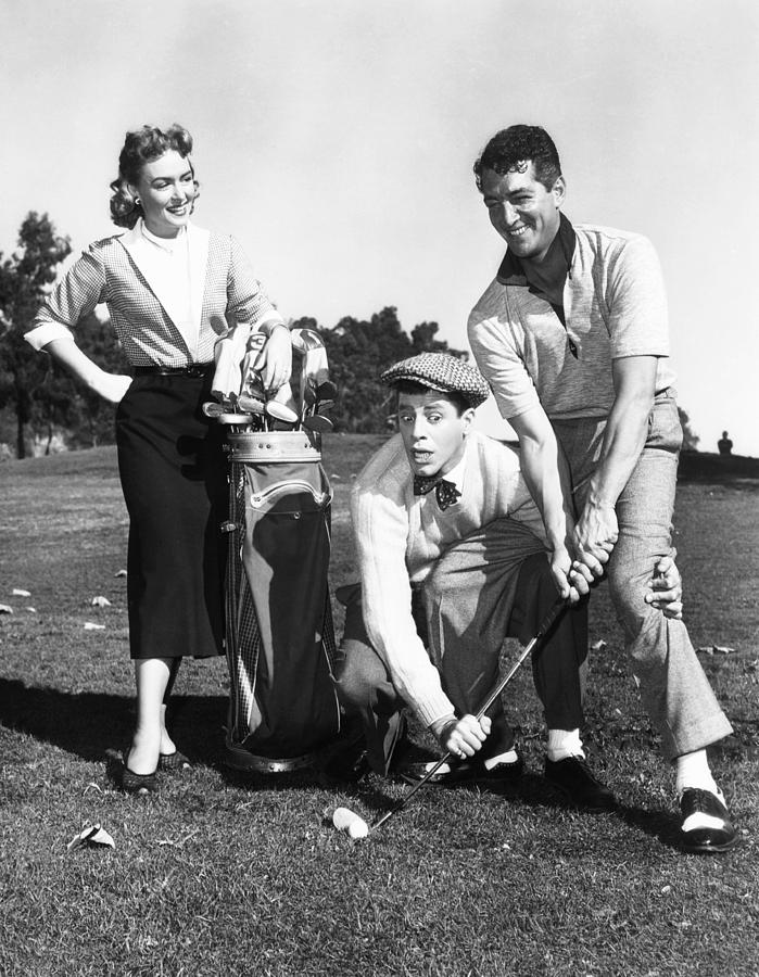 The Caddy, From Left, Donna Reed, Jerry Photograph by Everett