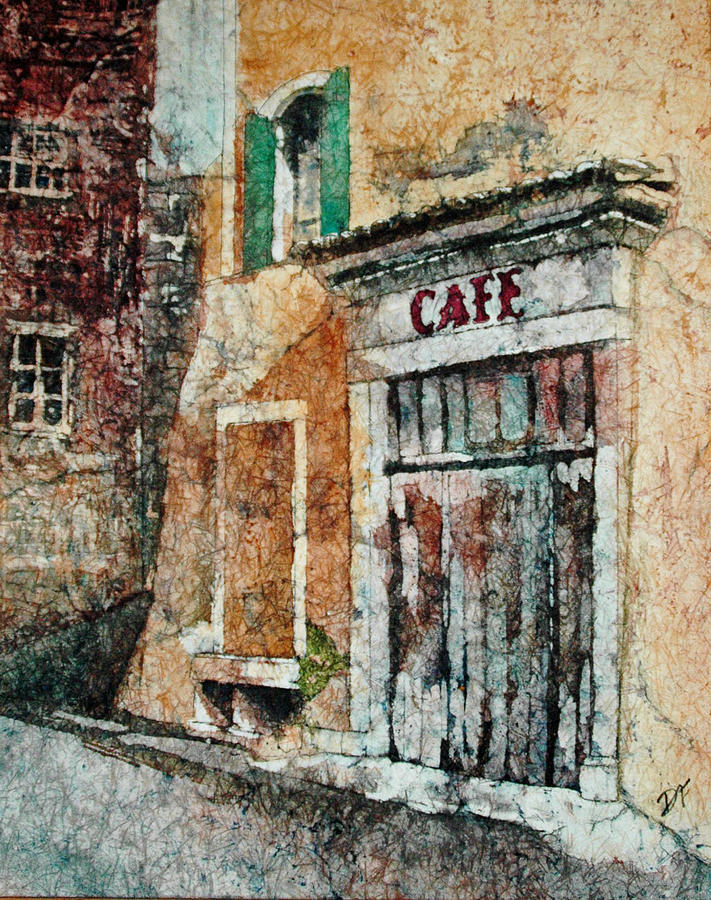 The Cafe is Closed Painting by Diane Fujimoto