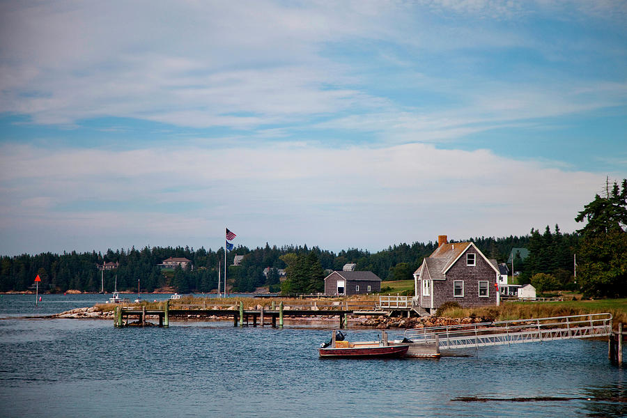 Acadia National Park Photograph - The Calm Inlet Waters Off The Coast by Michael Hanson Acadia National Park Photograph - The Calm Inlet Waters Off The Coast by Michael Hanson