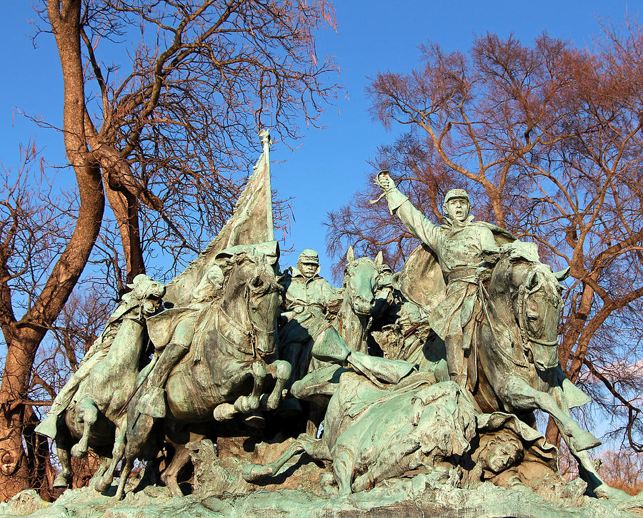 The Calvary Group At The Ulysses S. Grant Memorial Photograph