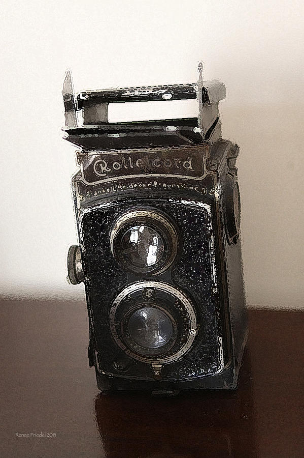 Antique Camera Photograph - The Camera by Renee Friedel
