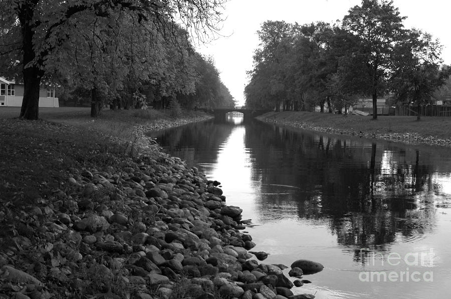 The Canal Photograph by Randi Grace Nilsberg