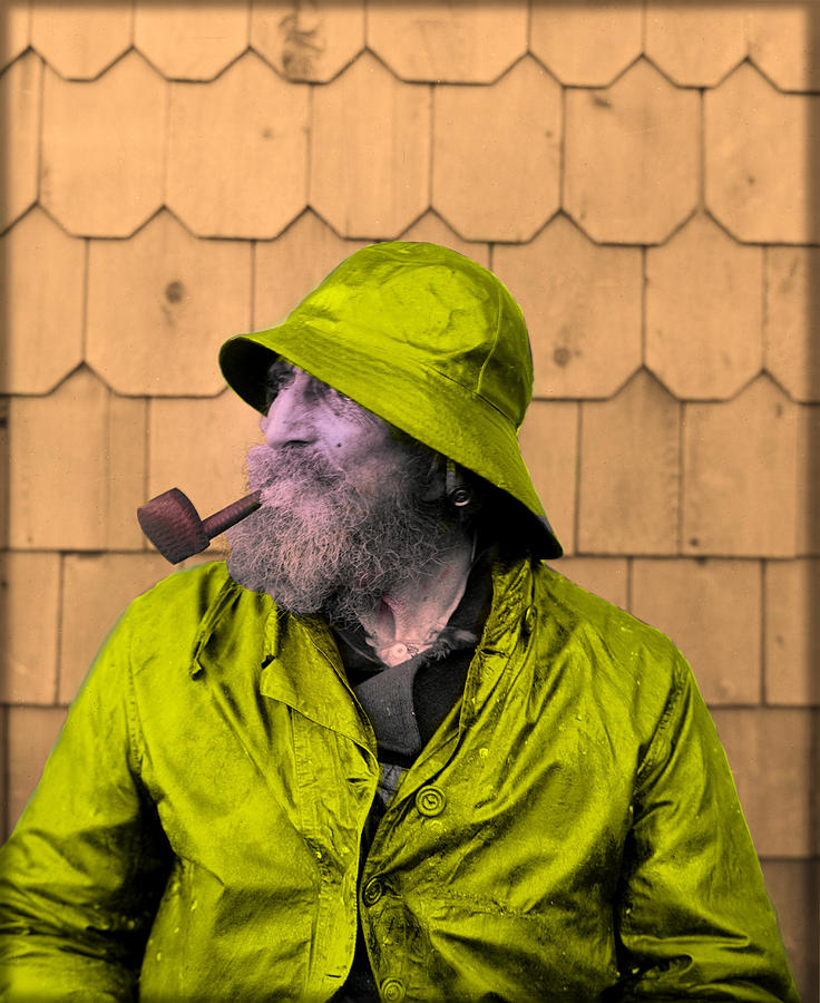 Pipe Photograph - The Cape Ann Fisherman by Bill Cannon