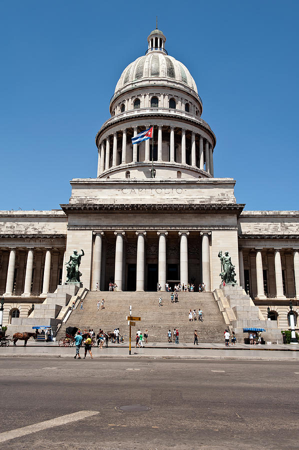 The Capitol in Havana Cuba Photograph by Marek Poplawski