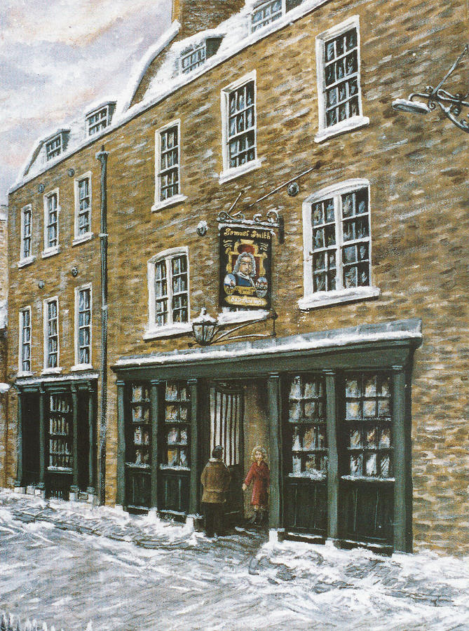 The Captain KidD Wapping London Painting by Mackenzie Moulton