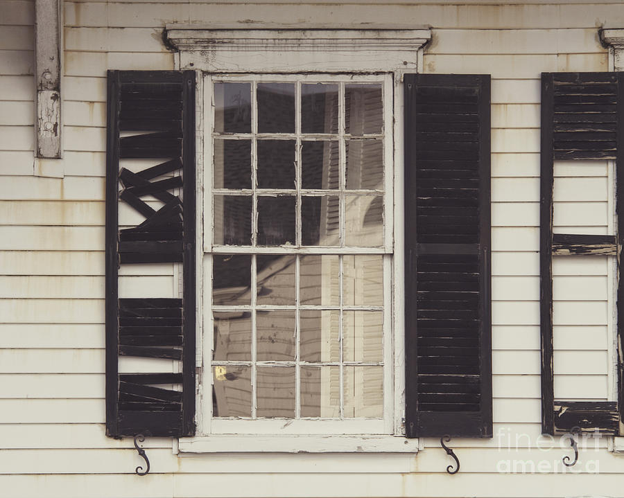 The Captains Window Photograph by Jillian Audrey Photography