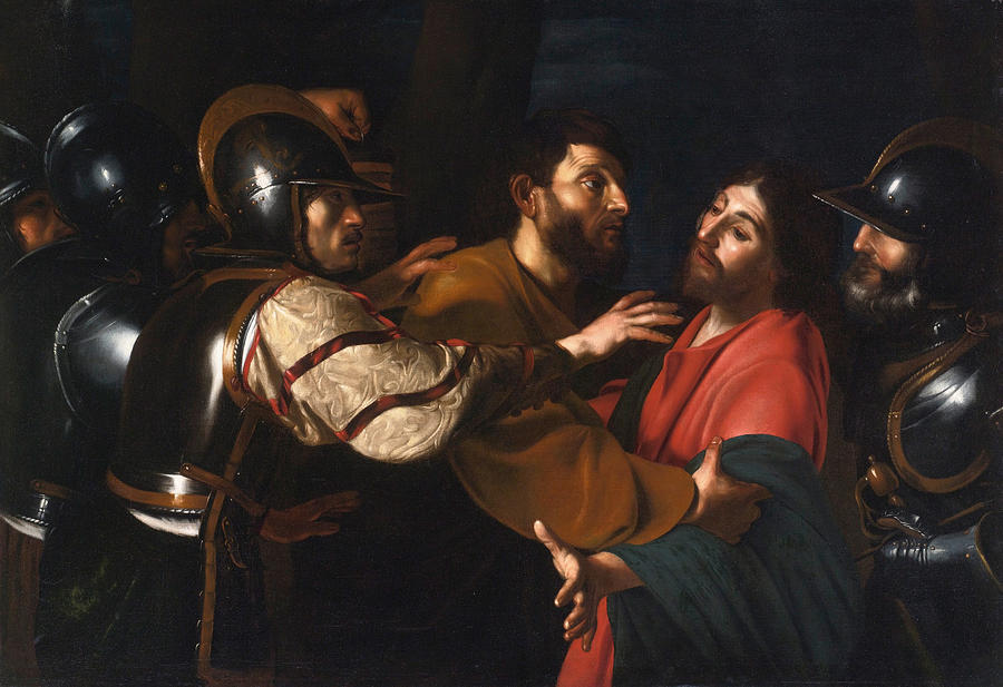 The Capture of Christ Painting by Bartolomeo Manfredi