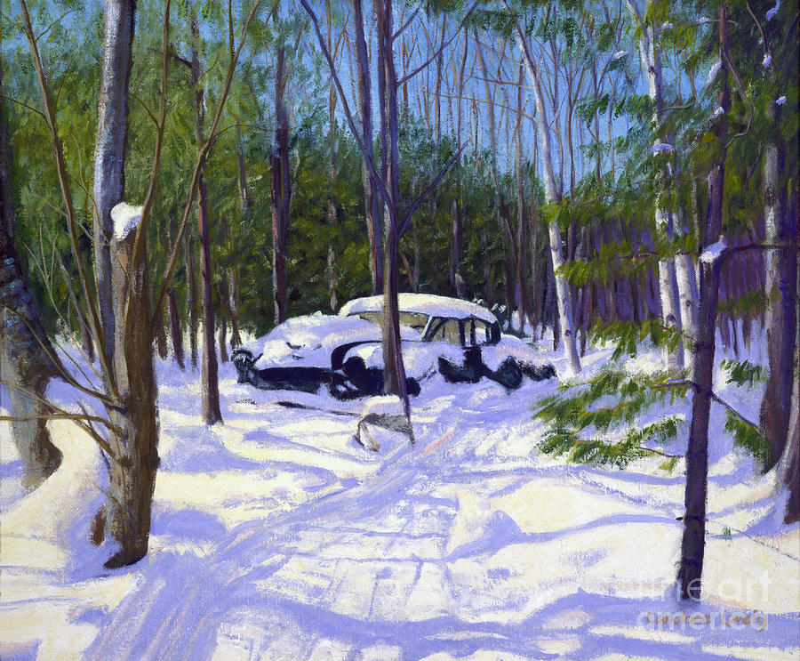 The Car Painting by Candace Lovely