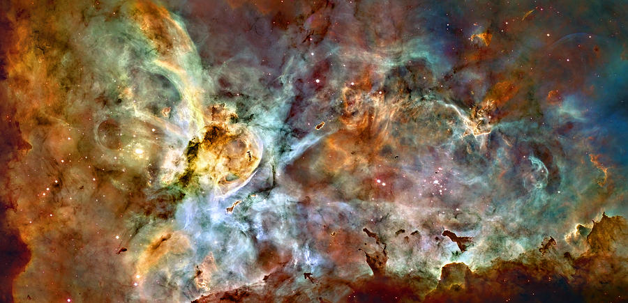 Carina Photograph - The Carina Nebula by Ricky Barnard