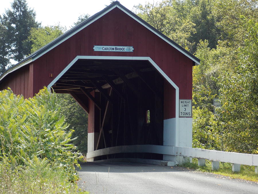 The Carlton Bridge Photograph by Catherine Gagne - Pixels